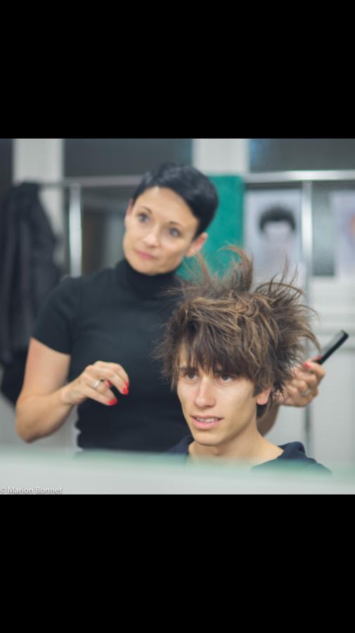 Maquillage et coiffure pour la compagnie de danse Lychore, photographe Marion Bonnet